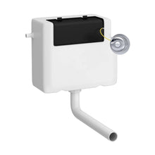 Hudson Reed Concealed Cisterns And Frames Universal Access Cistern & Chrome Trad Flush Plate Polyethylene 296x340x142mm - XTY8T01 - JJ Building Materials