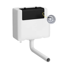 Hudson Reed Concealed Cisterns And Frames Universal Access Cistern & Chrome Trad Flush Plate Polyethylene 296x340x142mm - XTY8T01B - JJ Building Materials