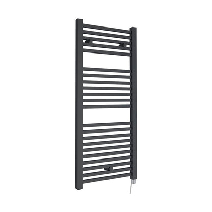 Hudson Reed Eton Electric Radiator Contemp Anthracite Steel 1100x500x30mm - JJ Building Materials