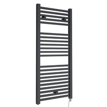 Hudson Reed Eton Electric Radiator Contemp Anthracite Steel 1100x500x30mm - JJ Building Materials