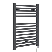 Hudson Reed Eton Electric Radiator Contemp Anthracite Steel 690x500x30mm - JJ Building Materials