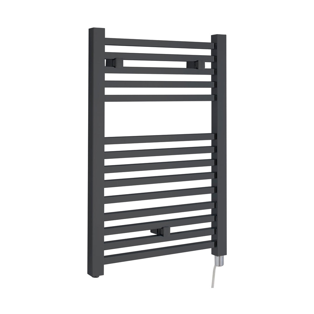 Hudson Reed Eton Electric Radiator Contemp Anthracite Steel 690x500x30mm - JJ Building Materials