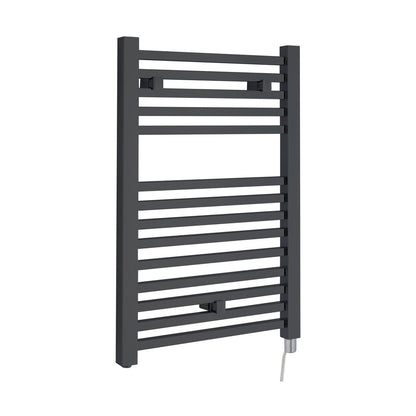 Hudson Reed Eton Electric Radiator Contemp Anthracite Steel 690x500x30mm - JJ Building Materials