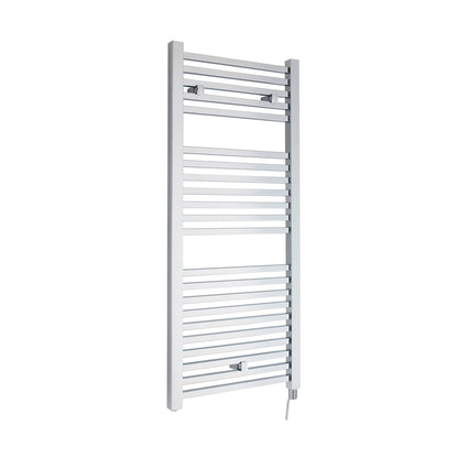 Hudson Reed Eton Electric Radiator Contemp Chrome Steel 1100x500x30mm - JJ Building Materials