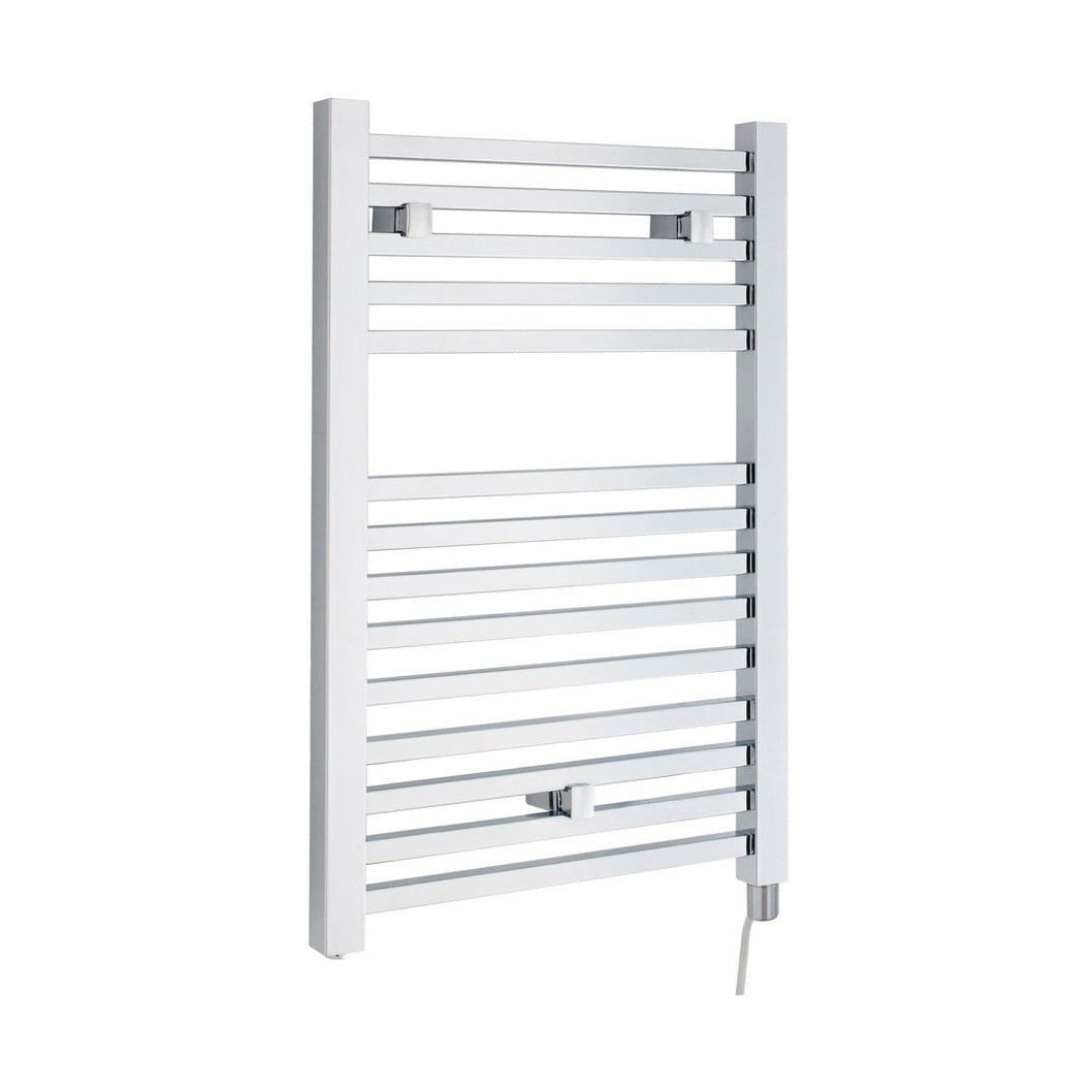 Hudson Reed Eton Electric Radiator Contemp Chrome Steel 690x500x30mm - JJ Building Materials
