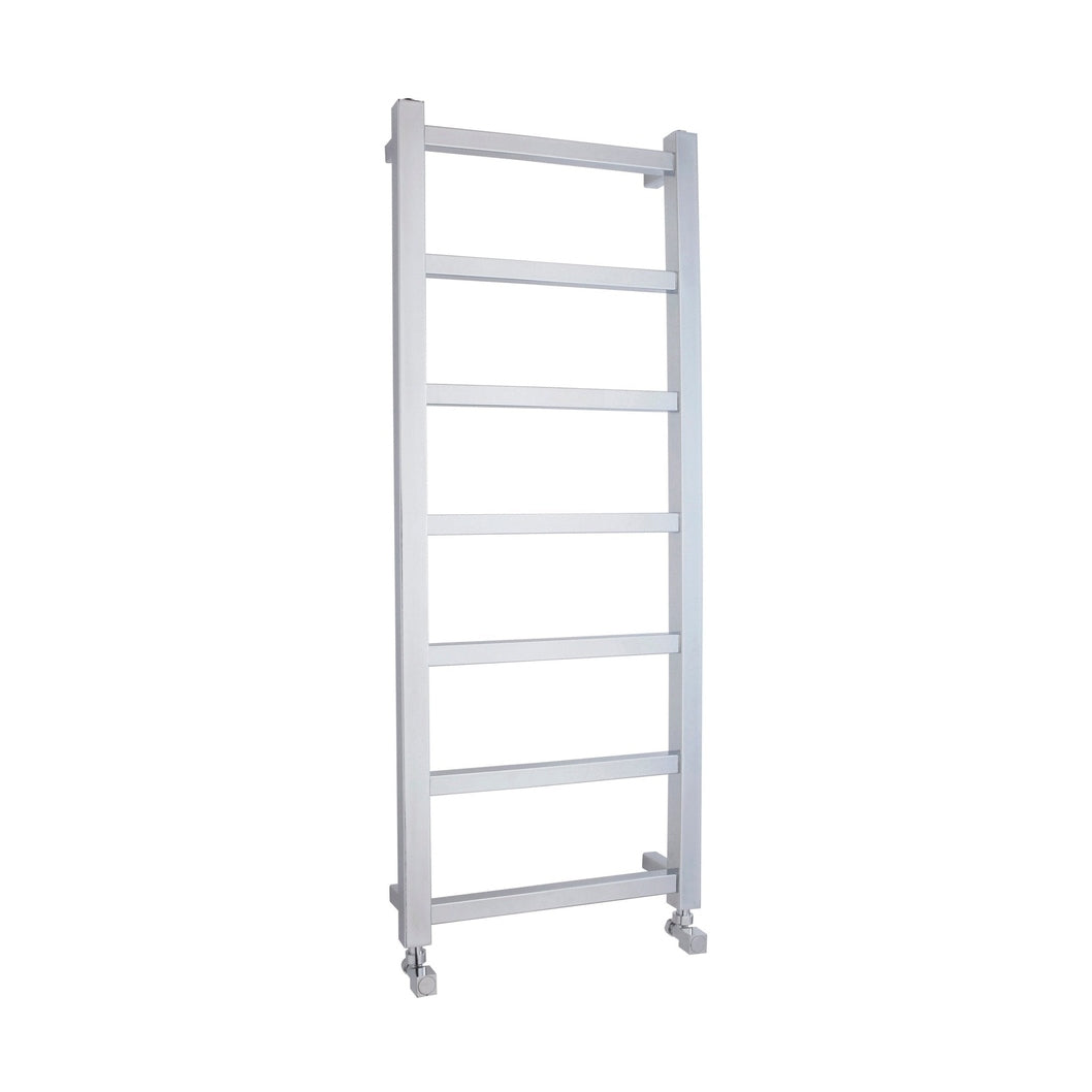 Hudson Reed Eton Heated Towel Rail Contemp Chrome Steel 1200x450x40mm - JJ Building Materials