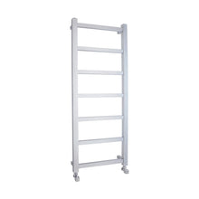 Hudson Reed Eton Heated Towel Rail Contemp Chrome Steel 1200x450x40mm - JJ Building Materials