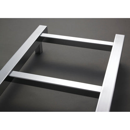 Hudson Reed Eton Heated Towel Rail Contemp Chrome Steel 1200x600x40mm - JJ Building Materials