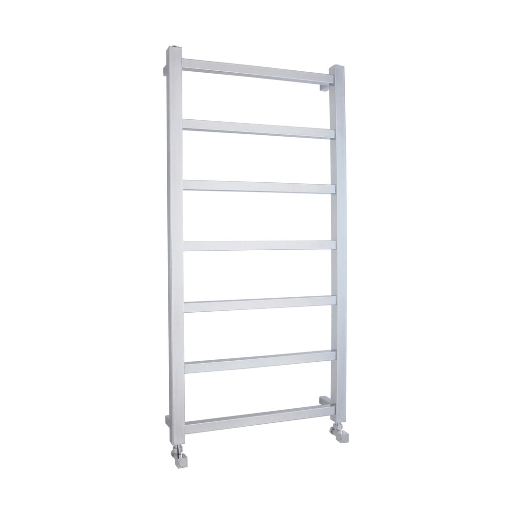 Hudson Reed Eton Heated Towel Rail Contemp Chrome Steel 1200x600x40mm - JJ Building Materials