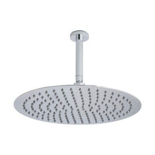 Hudson Reed Fixed Heads Ceiling Mounted Head & Arm Contemp Chrome Stainless Steel 356x400x400mm - JJ Building Materials