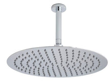 Hudson Reed Fixed Heads Ceiling Mounted Head & Arm Contemp Chrome Stainless Steel 356x400x400mm - JJ Building Materials