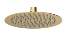 Hudson Reed Fixed Heads Fixed Head Contemp Brushed Brass Stainless Steel 56x200x200mm - JJ Building Materials