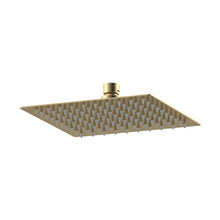 Hudson Reed Fixed Heads Fixed Head Contemp Brushed Brass Stainless Steel 60x200x200mm - JJ Building Materials