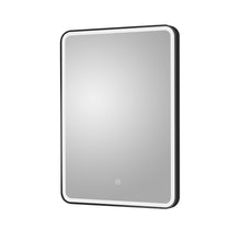 Hudson Reed Framed Led Touch Sensor Mirrors 700 X 500 Black Framed Mirror Contemp Matt Black Aluminium 700x500x40mm - JJ Building Materials