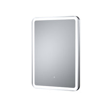 Hudson Reed Framed Led Touch Sensor Mirrors 700 X 500 Silver Framed Mirror Contemp Aluminium 700x500x33mm - JJ Building Materials