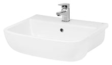 Hudson Reed Furniture Worktops And Basins Fossil Semi Recessed Basin Contemp White Vitreous China 175x520x425mm - JJ Building Materials