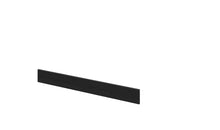 Hudson Reed Fusion 1250mm Plinth Contemp Charcoal Black MFC Textured Woodgrain 1250x145x18mm - JJ Building Materials