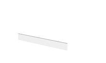 Hudson Reed Fusion 1250mm Plinth Contemp Gloss White MFC Painted Gloss 1250x145x18mm - JJ Building Materials