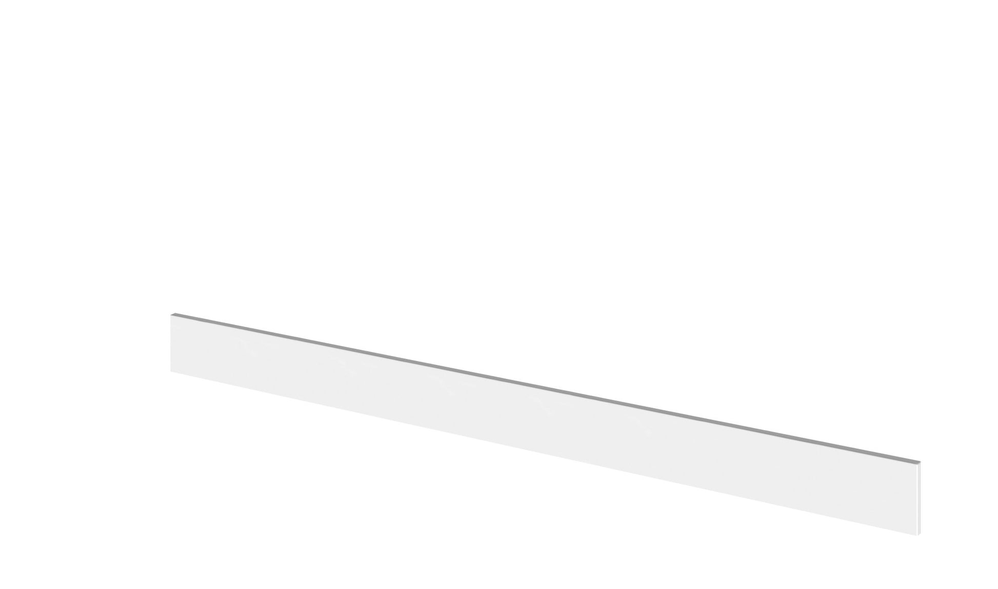 Hudson Reed Fusion 2000mm Plinth Contemp Gloss White MFC Painted Gloss 2000x145x18mm - JJ Building Materials