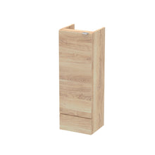 Hudson Reed Fusion 300mm Base Unit - Compact Contemp Bleached Oak MFC Textured Woodgrain 864x300x255mm - JJ Building Materials