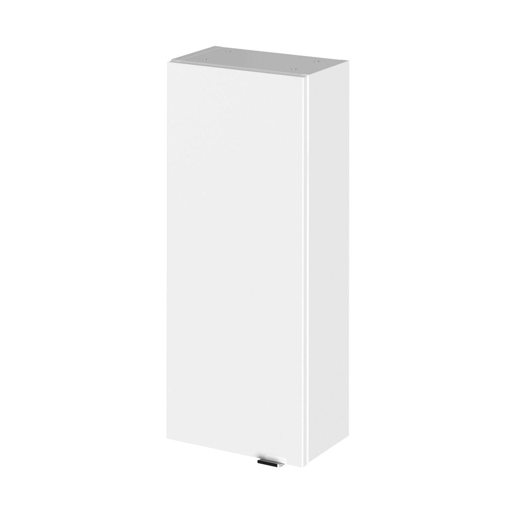 Hudson Reed Fusion 300mm Wall Unit Contemp Gloss White MFC Painted Gloss 700x300x180mm - JJ Building Materials