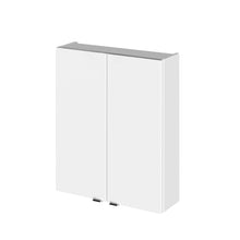 Hudson Reed Fusion 500mm Wall Unit Contemp Gloss White MFC Painted Gloss 713x500x182mm - JJ Building Materials