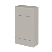 Hudson Reed Fusion 500mm Wc Unit (255mm Deep) Contemp Pebble Grey MFC Smooth Matt 882x505x260mm - JJ Building Materials