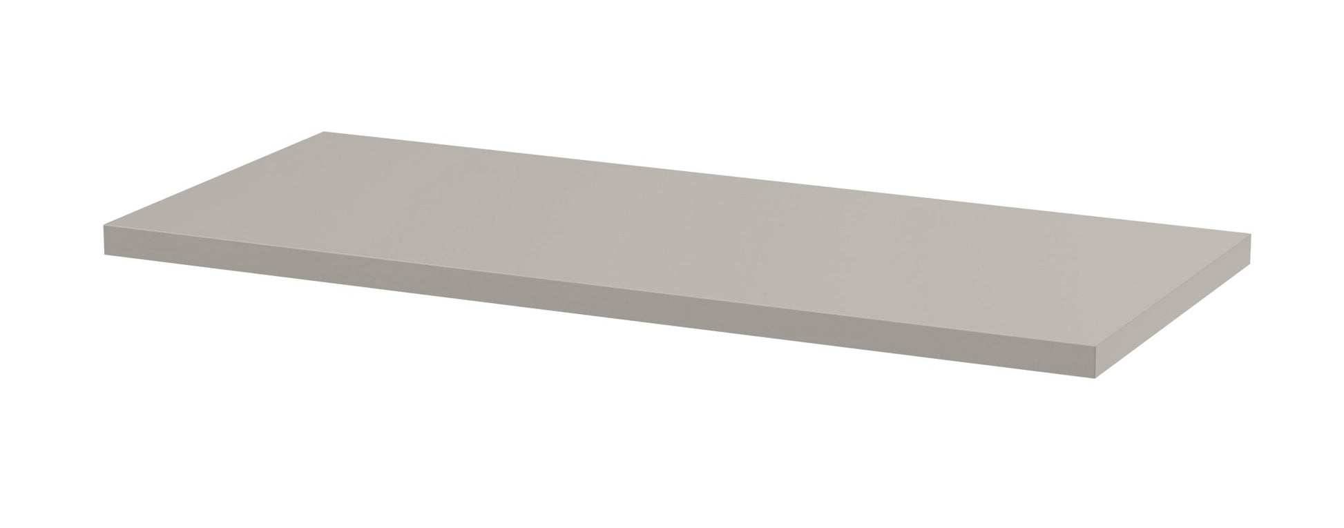 Hudson Reed Fusion 600 Wc Unit Top 605x260 Contemp Pebble Grey MFC Textured Woodgrain 260x605x18mm - JJ Building Materials
