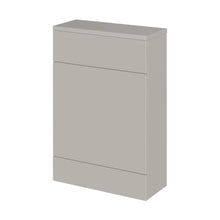 Hudson Reed Fusion 600mm Wc Unit (255mm Deep) Contemp Pebble Grey MFC Smooth Matt 882x605x260mm - JJ Building Materials