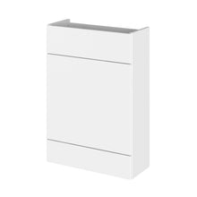 Hudson Reed Fusion 600mm Wc Unit - Compact Contemp Gloss White MFC Painted Gloss 864x600x255mm - JJ Building Materials