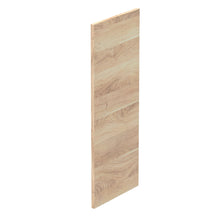 Hudson Reed Fusion Decorative End Panel Contemp Bleached Oak MFC Textured Woodgrain 864x370x18mm - JJ Building Materials