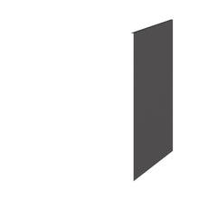Hudson Reed Fusion Decorative End Panel Contemp Gloss Grey MFC Painted Gloss 864x370x18mm - JJ Building Materials
