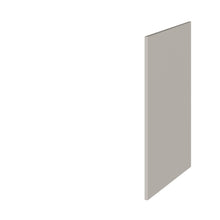 Hudson Reed Fusion Decorative End Panel Contemp Pebble Grey MFC Textured Woodgrain 864x370x18mm - JJ Building Materials