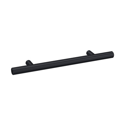 Hudson Reed Handles 155mm Bar Handle Contemp Matt Black Brass 155x16x36mm - JJ Building Materials