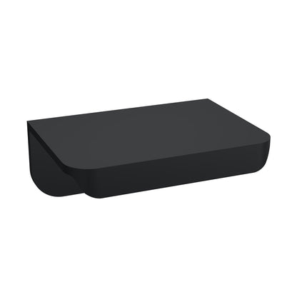 Hudson Reed Handles 50mm Wrap Over Handle Contemp Matt Black Brass 21x50x37mm - JJ Building Materials