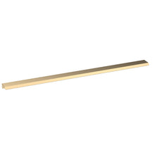 Hudson Reed Handles Finger Pull Handle 500mm Contemp Brushed Brass Aluminium 17x500x36mm - JJ Building Materials