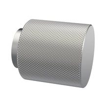 Hudson Reed Handles Indented Round Knob Contemp Satin Nickel Aluminium 30x30x30mm - JJ Building Materials