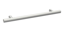 Hudson Reed Handles Knurled Bar Handle 160mm Contemp Chrome Brass 220x12x32mm - JJ Building Materials