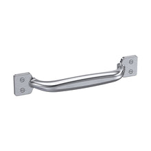 Hudson Reed Handles Strap Handle 96mm Contemp Satin Nickel Brass 126x19x23mm - JJ Building Materials