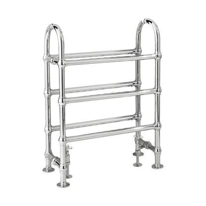 Hudson Reed Heated Towels Rails Adelaide Trad Chrome Steel 762x685x230mm - JJ Building Materials