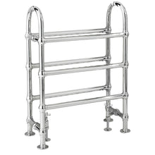 Hudson Reed Heated Towels Rails Adelaide Trad Chrome Steel 762x685x230mm - JJ Building Materials