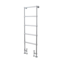 Hudson Reed Heated Towels Rails Countess Trad Chrome Steel 1549x598x130mm - JJ Building Materials