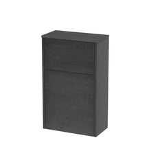 Hudson Reed Juno 500mm Wc Unit Contemp Graphite Grey Woodgrain MFC Textured Woodgrain 821x502x260mm - JJ Building Materials