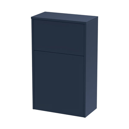 Hudson Reed Juno 500mm Wc Unit Contemp Midnight Blue MFC Painted Matt 821x502x260mm - JJ Building Materials