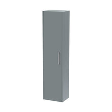 Hudson Reed Juno Wall Hung 350mm Tall Unit Contemp Coastal Grey MFC Smooth Matt 1433x350x255mm - JJ Building Materials