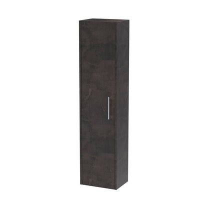 Hudson Reed Juno Wall Hung 350mm Tall Unit Contemp Metallic Slate MFC Textured Matt 1433x350x255mm - JJ Building Materials