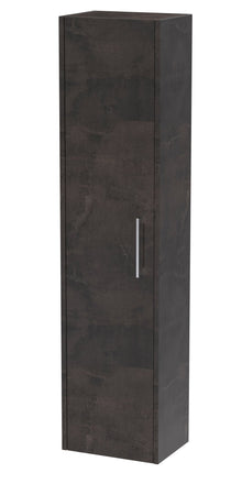 Hudson Reed Juno Wall Hung 350mm Tall Unit Contemp Metallic Slate MFC Textured Matt 1433x350x255mm - JJ Building Materials