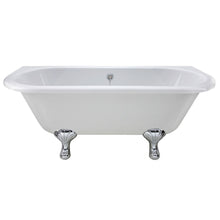 Hudson Reed Kenton Freestanding Bath - Corbel Leg Set (1700mm) Trad White Acrylic - JJ Building Materials