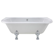 Hudson Reed Kenton Freestanding Bath - Pride Leg Set (1700mm) Trad White Acrylic - JJ Building Materials