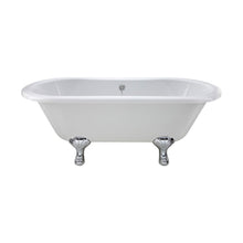 Hudson Reed Kingsbury Freestanding Bath - Corbel Leg Set (1700mm) Trad White Acrylic - JJ Building Materials